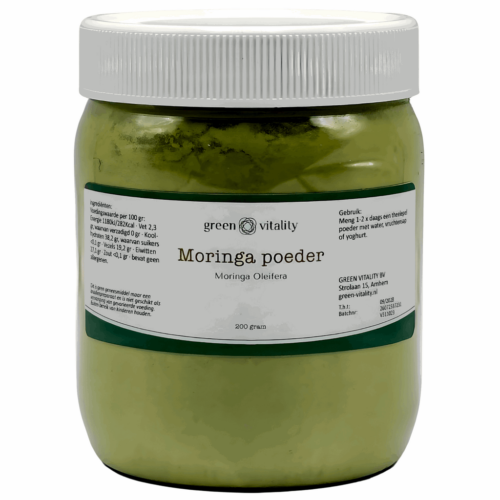 Green_Vitality_Moringa_Poeder_Kaardeshop_200gr