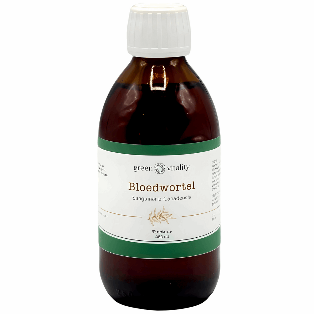 Green Vitality Bloedwortel tinctuur Kaardeshop 250ml