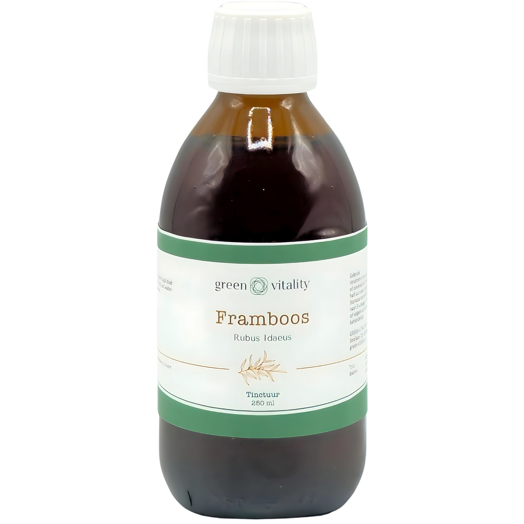 Green Vitality Framboos tinctuur Kaardeshop 250ml