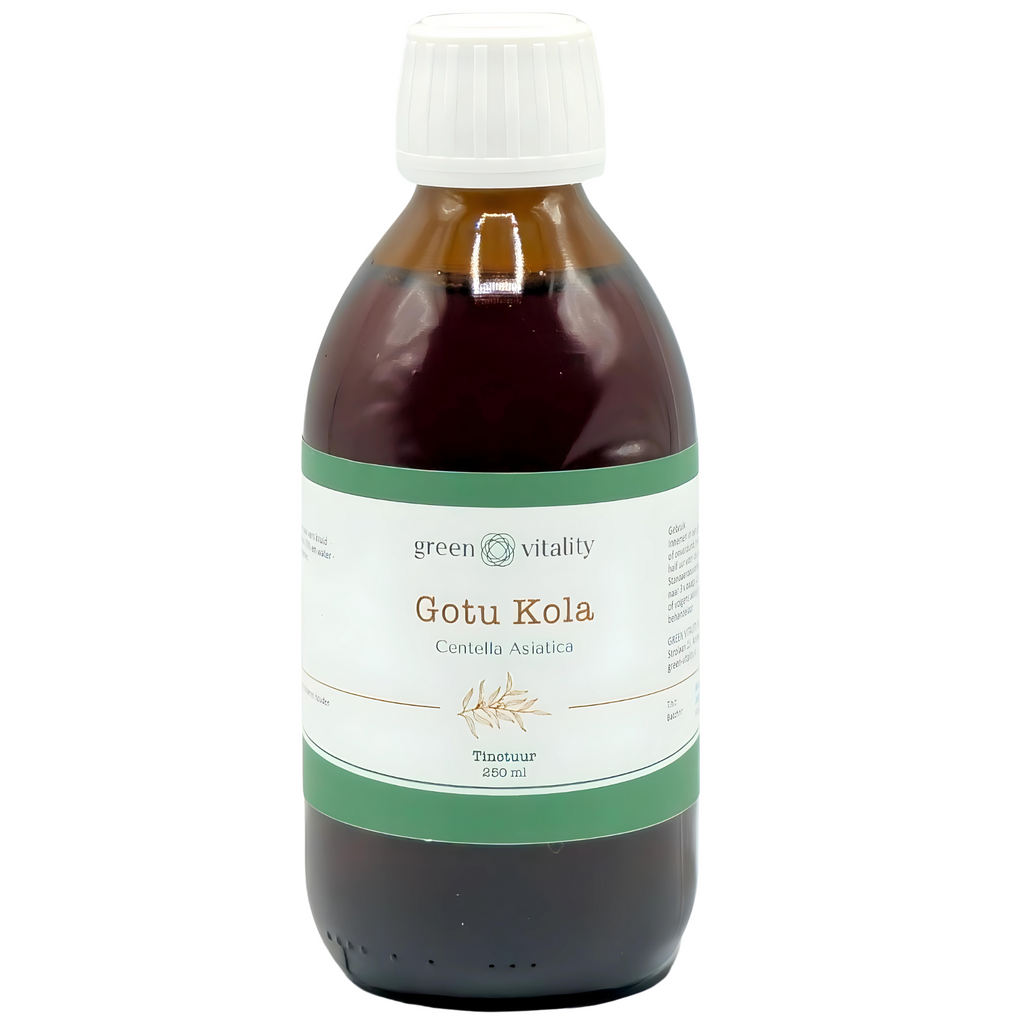 Green Vitality Gotu kola tinctuur Kaardeshop 250ml