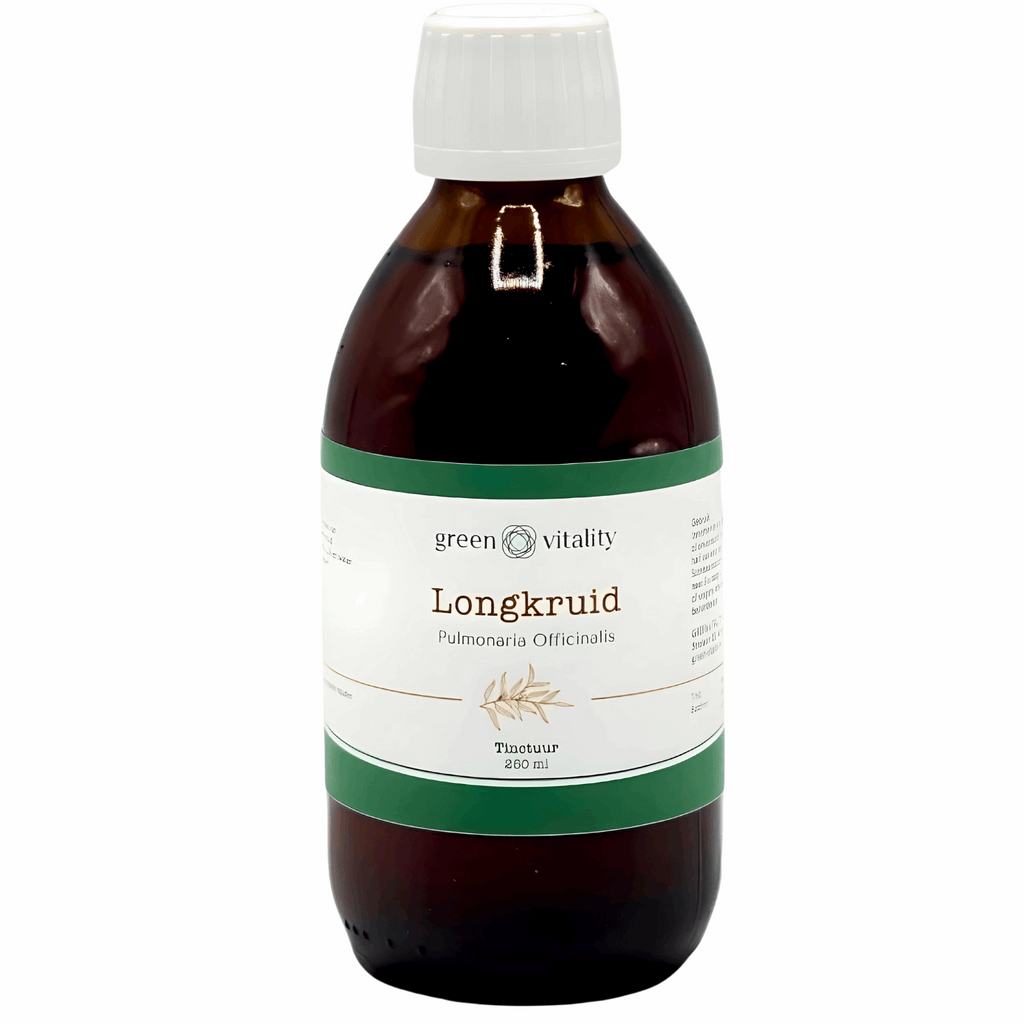 Green Vitality Longkruid tinctuur Kaardeshop 250ml