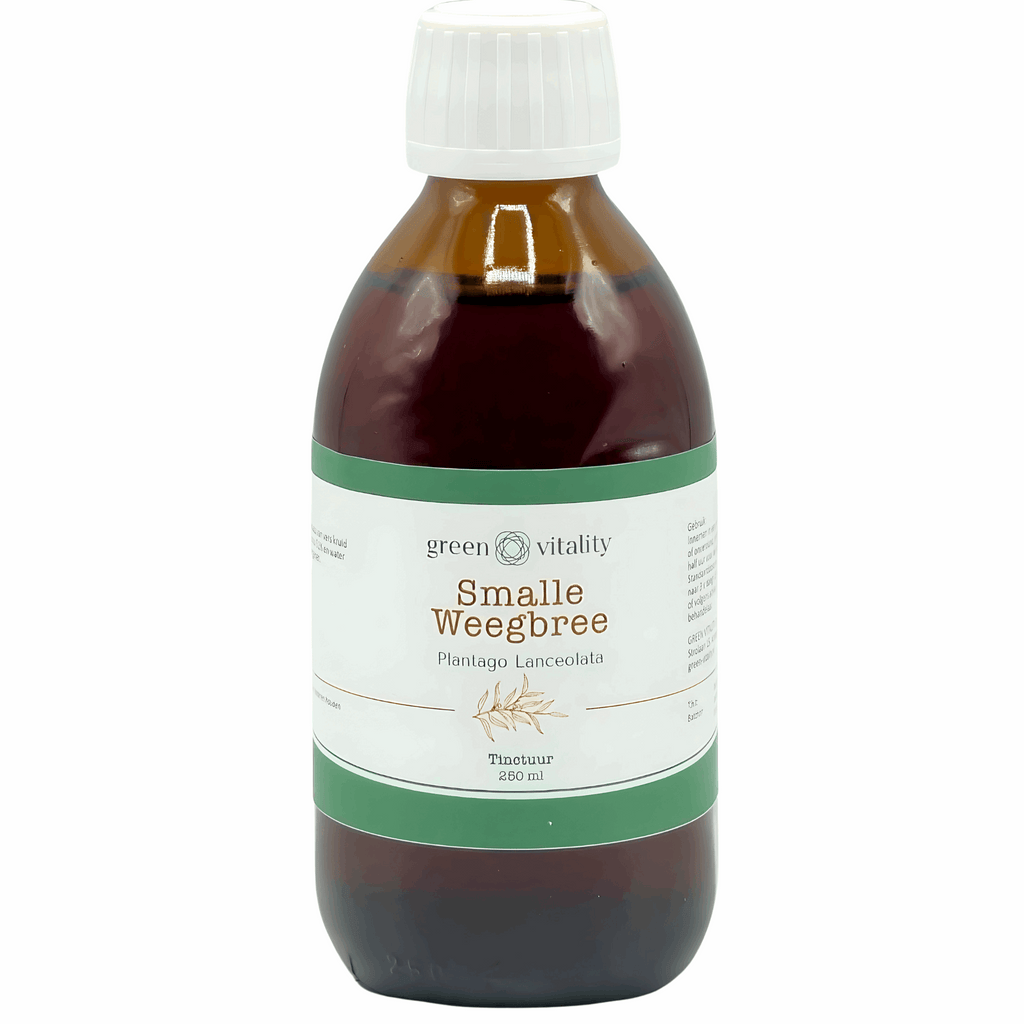 Green Vitality Smalle weegbree tinctuur Kaardeshop 250ml