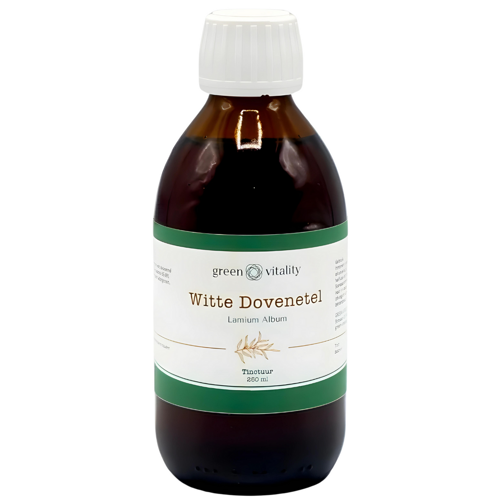 Green Vitality Witte dovenetel tinctuur Kaardeshop 250ml